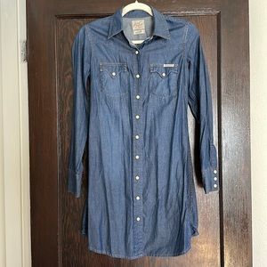 Absolutely adorable Lucky Brand Blue Jean Dress - Sz XS